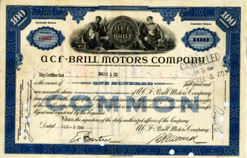 ACF-Brill Motors