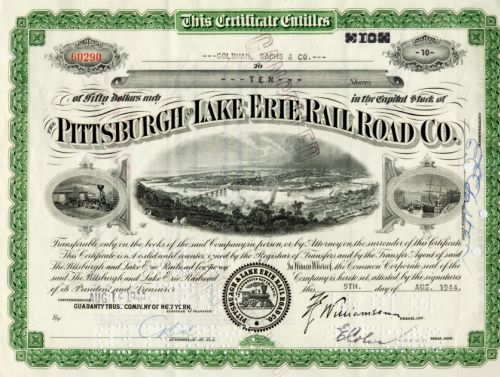 Pittsburgh and Lake Erie Rail Road