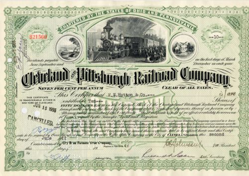 Cleveland and Pittsburgh Railroad