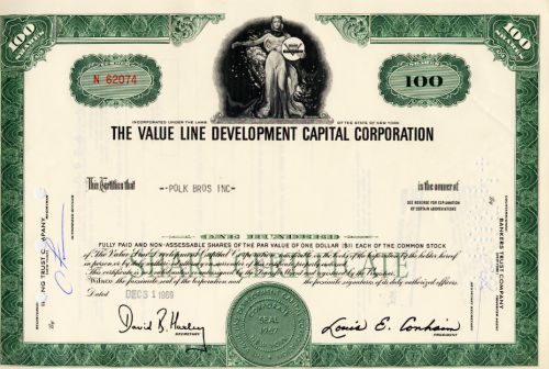 Value Line Development Capital
