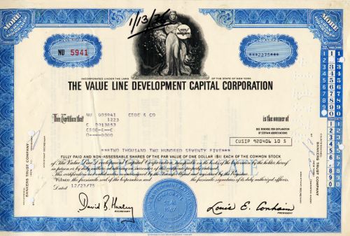 Value Line Development Capital