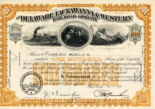 Delaware,Lackawanna & Western Railroad